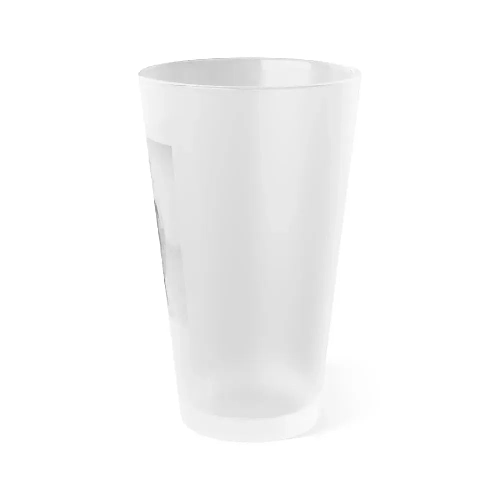 Diana Dors #127 (Vintage Female Icon) Frosted Pint Glass 16oz - Go Mug Yourself