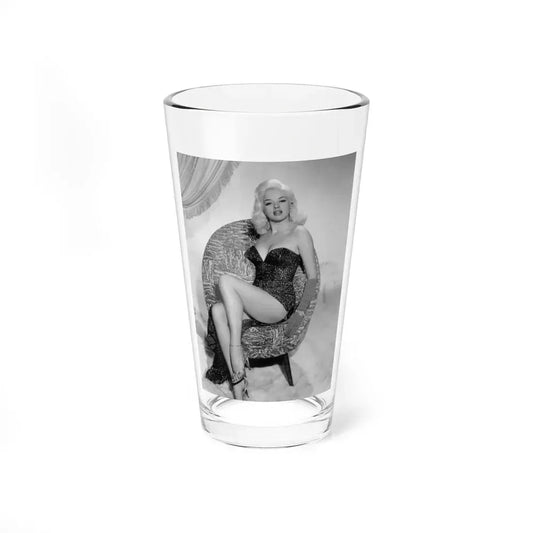Diana Dors #127 (Vintage Female Icon) Pint Glass 16oz 16oz - Go Mug Yourself