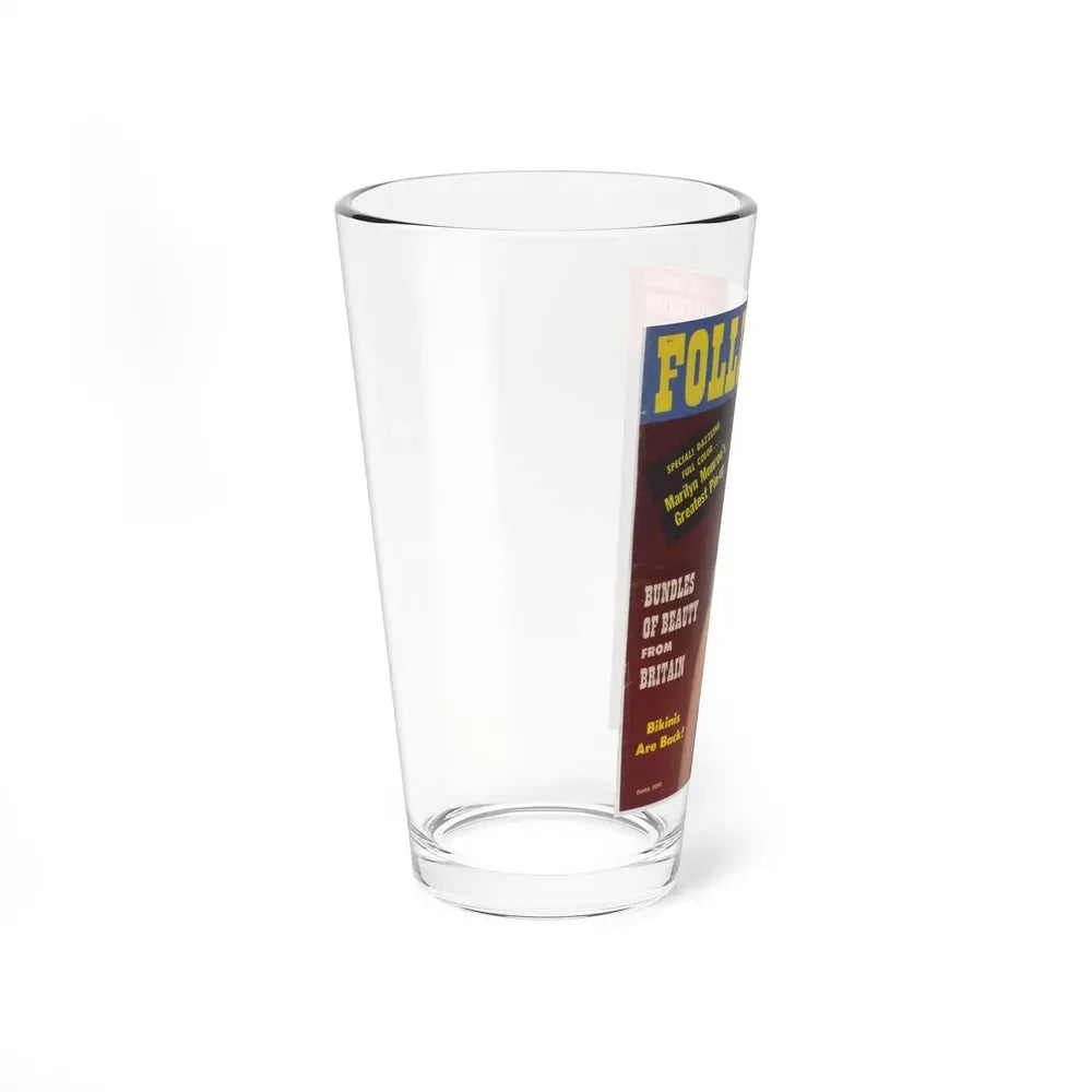 Diana Dors #129 - Mag. Cover (Vintage Female Icon) Pint Glass 16oz - Go Mug Yourself