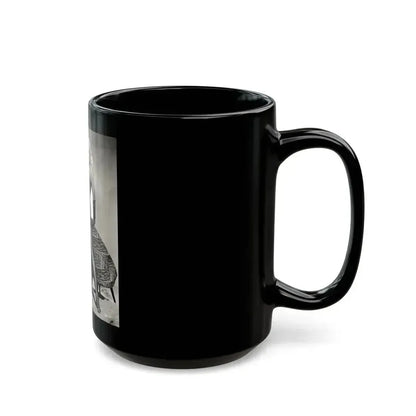 Diana Dors #144 (Vintage Female Icon) Black Coffee Mug - Go Mug Yourself