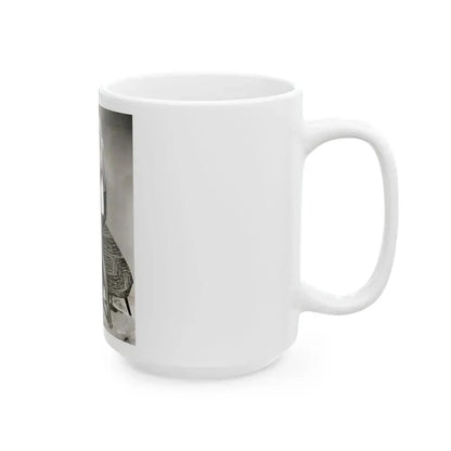Diana Dors #144 (Vintage Female Icon) White Coffee Mug - Go Mug Yourself