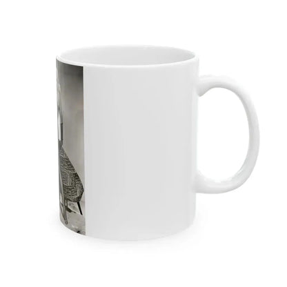 Diana Dors #144 (Vintage Female Icon) White Coffee Mug - Go Mug Yourself