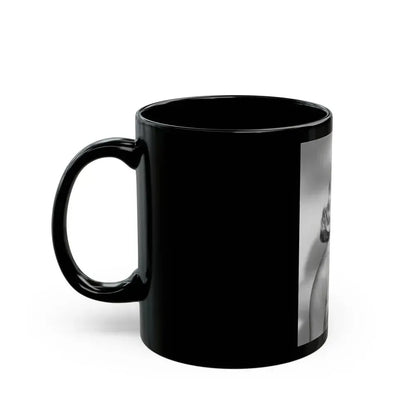 Diana Dors #15 (Vintage Female Icon) Black Coffee Mug - Go Mug Yourself