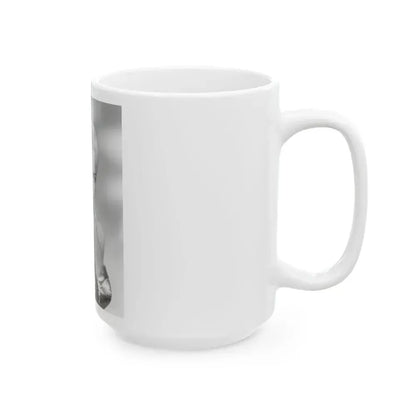 Diana Dors #15 (Vintage Female Icon) White Coffee Mug - Go Mug Yourself
