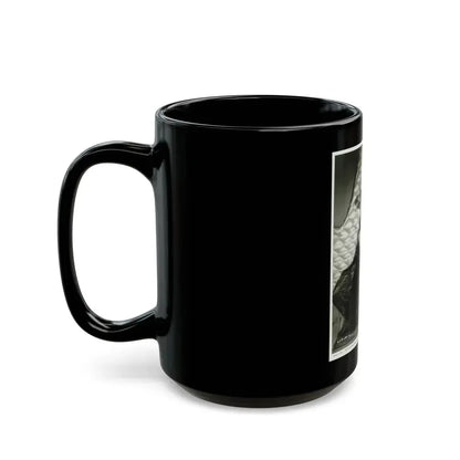Diana Dors #150 (Vintage Female Icon) Black Coffee Mug - Go Mug Yourself