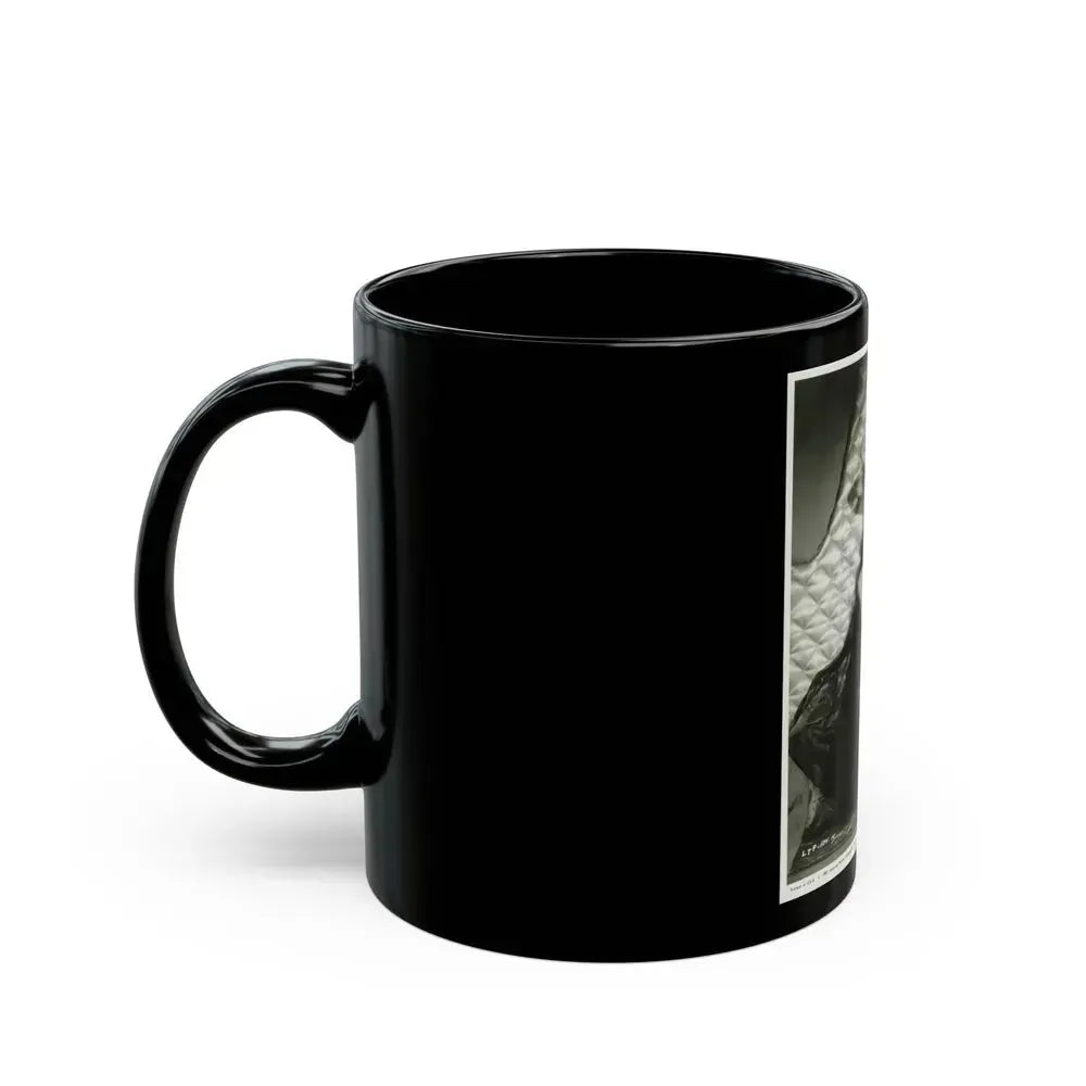Diana Dors #150 (Vintage Female Icon) Black Coffee Mug - Go Mug Yourself