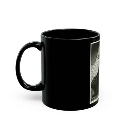 Diana Dors #150 (Vintage Female Icon) Black Coffee Mug - Go Mug Yourself