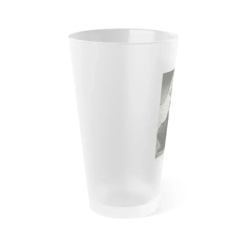 Diana Dors #150 (Vintage Female Icon) Frosted Pint Glass 16oz - Go Mug Yourself