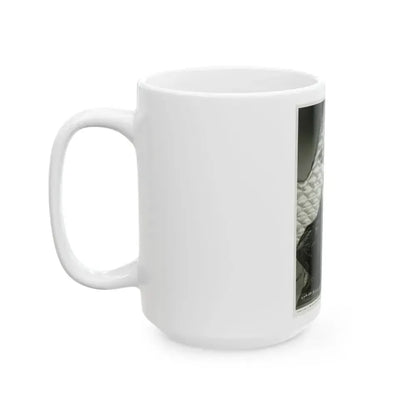 Diana Dors #150 (Vintage Female Icon) White Coffee Mug - Go Mug Yourself