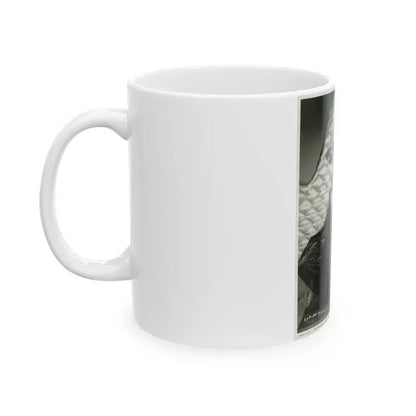 Diana Dors #150 (Vintage Female Icon) White Coffee Mug - Go Mug Yourself