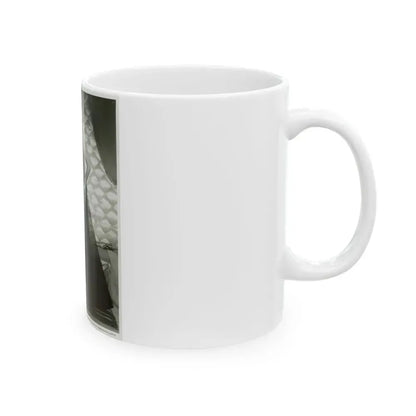 Diana Dors #150 (Vintage Female Icon) White Coffee Mug - Go Mug Yourself