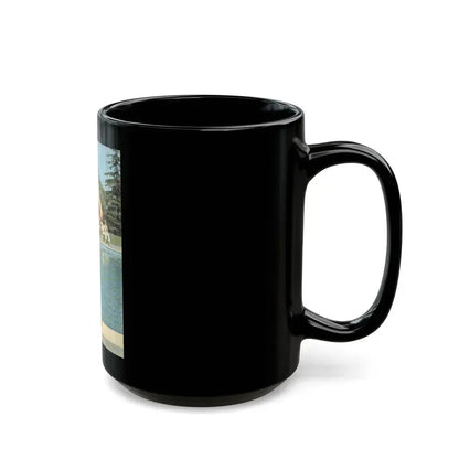 Diana Dors #154 (Vintage Female Icon) Black Coffee Mug - Go Mug Yourself