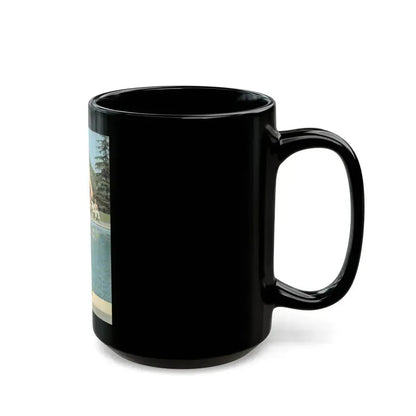 Diana Dors #154 (Vintage Female Icon) Black Coffee Mug - Go Mug Yourself