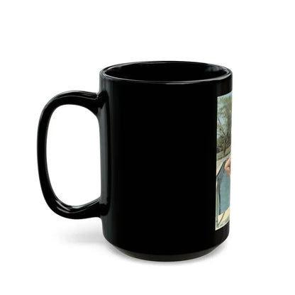 Diana Dors #154 (Vintage Female Icon) Black Coffee Mug - Go Mug Yourself