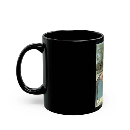 Diana Dors #154 (Vintage Female Icon) Black Coffee Mug - Go Mug Yourself