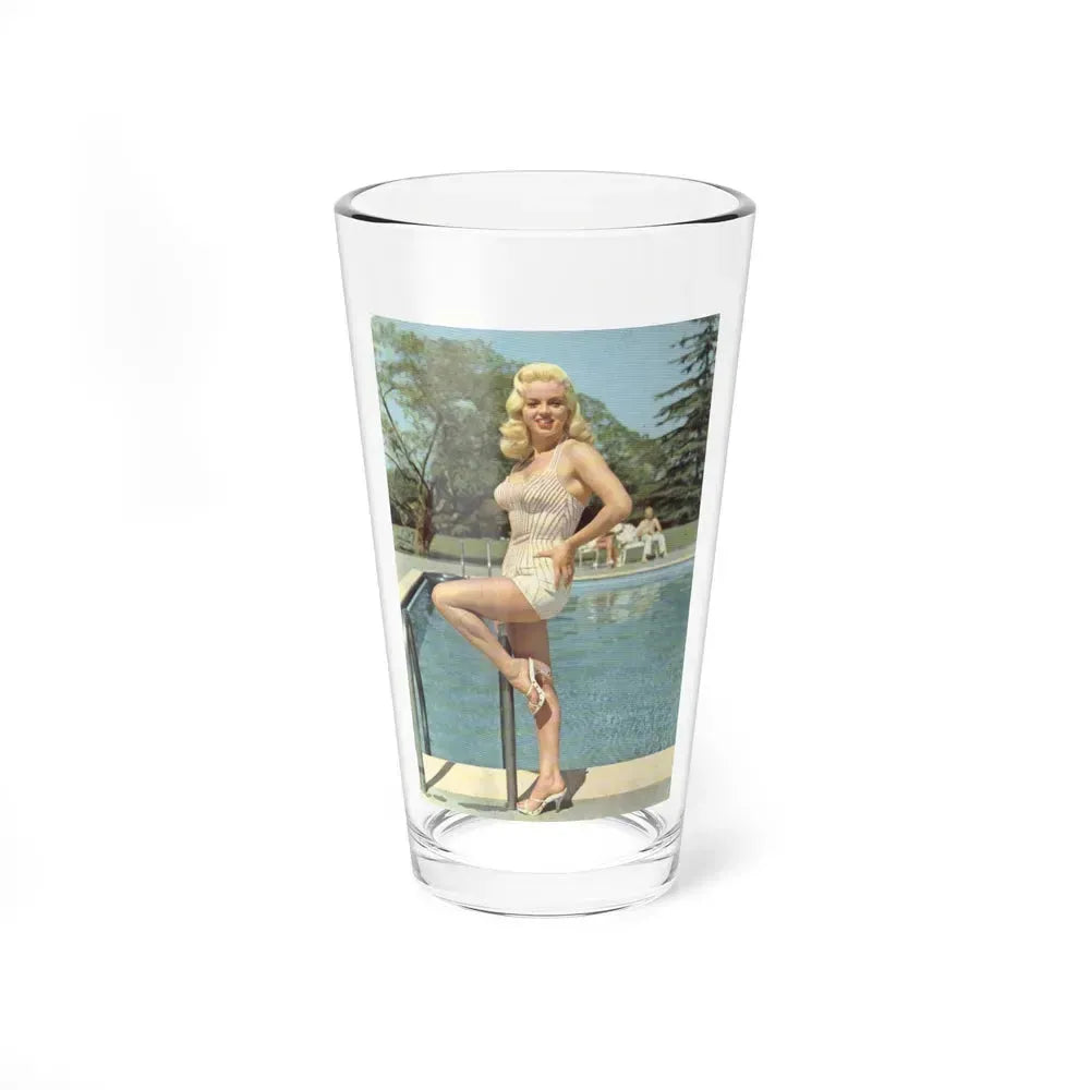 Diana Dors #154 (Vintage Female Icon) Pint Glass 16oz 16oz - Go Mug Yourself