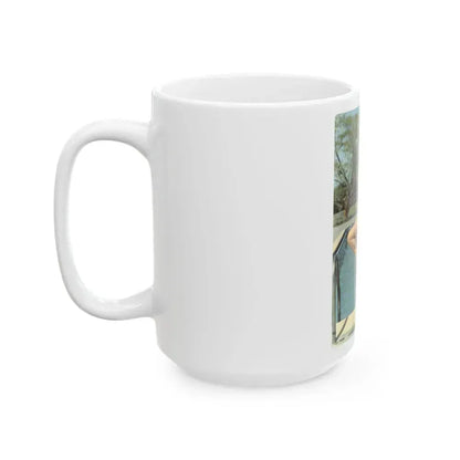 Diana Dors #154 (Vintage Female Icon) White Coffee Mug - Go Mug Yourself