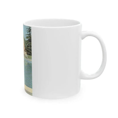 Diana Dors #154 (Vintage Female Icon) White Coffee Mug - Go Mug Yourself