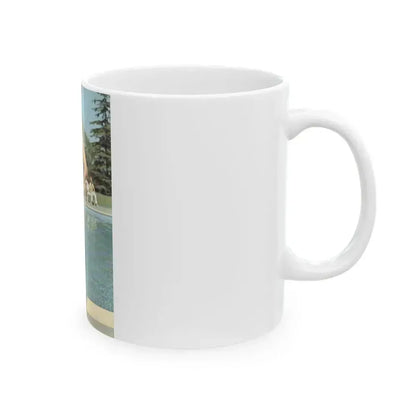 Diana Dors #154 (Vintage Female Icon) White Coffee Mug - Go Mug Yourself