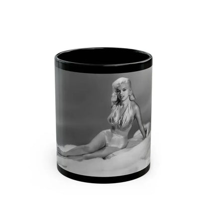 Diana Dors #155 (Vintage Female Icon) Black Coffee Mug 11oz - Go Mug Yourself