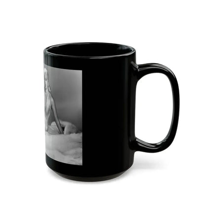 Diana Dors #155 (Vintage Female Icon) Black Coffee Mug - Go Mug Yourself