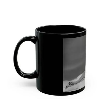 Diana Dors #155 (Vintage Female Icon) Black Coffee Mug - Go Mug Yourself