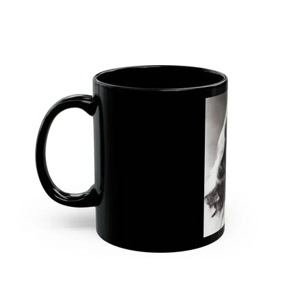 Diana Dors #156 (Vintage Female Icon) Black Coffee Mug - Go Mug Yourself
