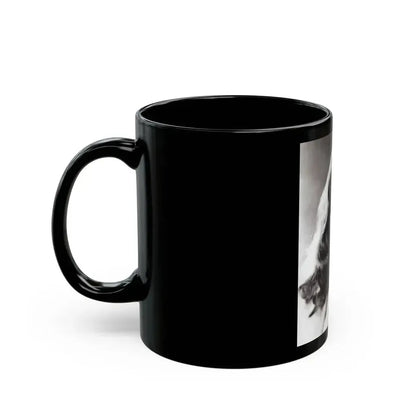 Diana Dors #156 (Vintage Female Icon) Black Coffee Mug - Go Mug Yourself