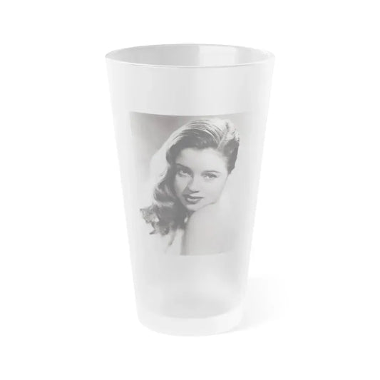 Diana Dors #156 (Vintage Female Icon) Frosted Pint Glass 16oz 16oz Frosted - Go Mug Yourself