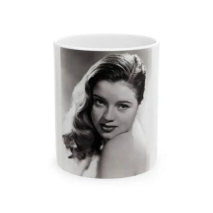 Diana Dors #156 (Vintage Female Icon) White Coffee Mug 11oz - Go Mug Yourself