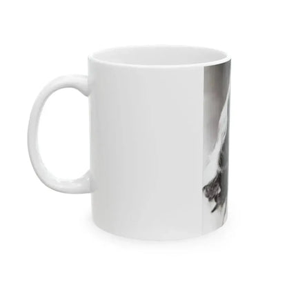 Diana Dors #156 (Vintage Female Icon) White Coffee Mug - Go Mug Yourself