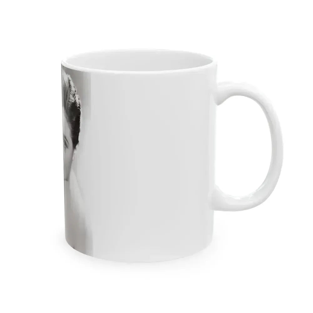 Diana Dors #156 (Vintage Female Icon) White Coffee Mug - Go Mug Yourself