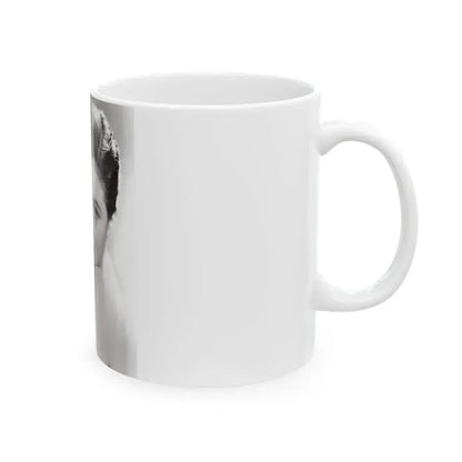 Diana Dors #156 (Vintage Female Icon) White Coffee Mug - Go Mug Yourself