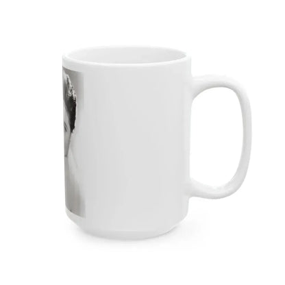 Diana Dors #156 (Vintage Female Icon) White Coffee Mug - Go Mug Yourself