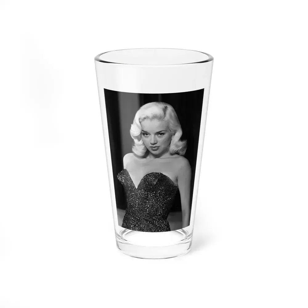 Diana Dors #158 (Vintage Female Icon) Pint Glass 16oz 16oz - Go Mug Yourself