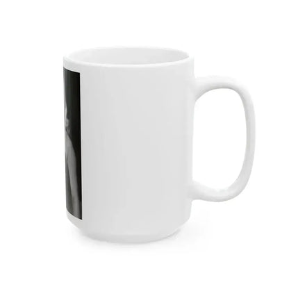 Diana Dors #158 (Vintage Female Icon) White Coffee Mug - Go Mug Yourself