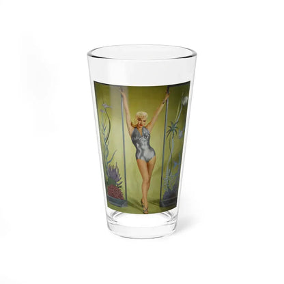 Diana Dors #160 - (Vintage Female Icon) Pint Glass 16oz 16oz - Go Mug Yourself