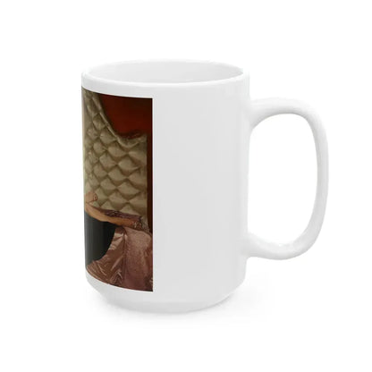 Diana Dors #161 (Vintage Female Icon) White Coffee Mug - Go Mug Yourself