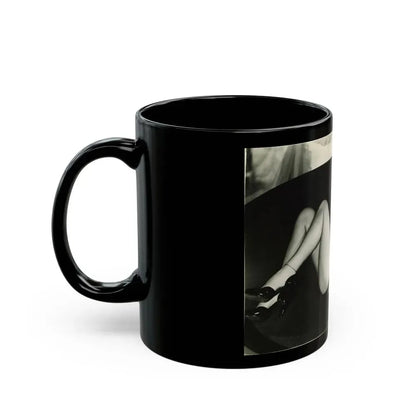 Diana Dors #164 (Vintage Female Icon) Black Coffee Mug - Go Mug Yourself