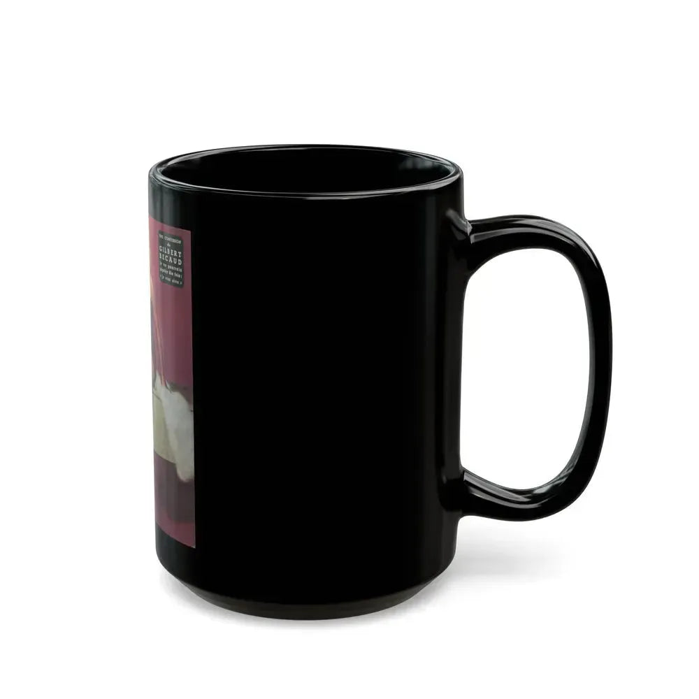 Diana Dors #165 (Vintage Female Icon) Black Coffee Mug - Go Mug Yourself