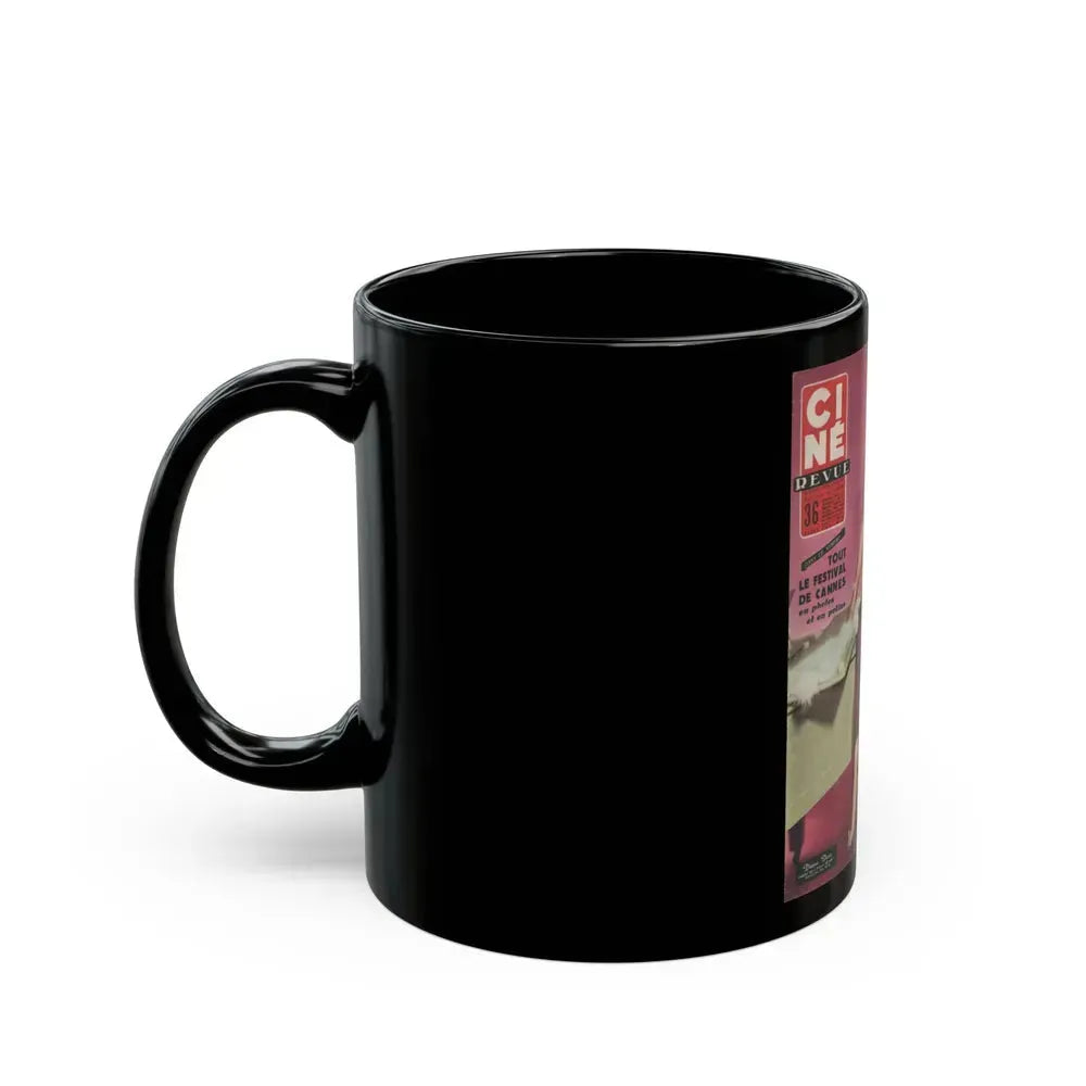Diana Dors #165 (Vintage Female Icon) Black Coffee Mug - Go Mug Yourself