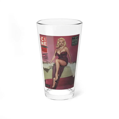 Diana Dors #165 (Vintage Female Icon) Pint Glass 16oz 16oz - Go Mug Yourself
