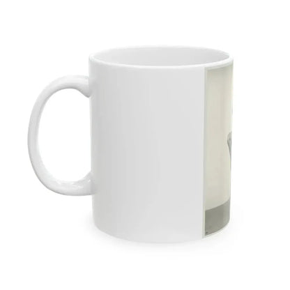 Diana Dors #167 (Vintage Female Icon) White Coffee Mug - Go Mug Yourself