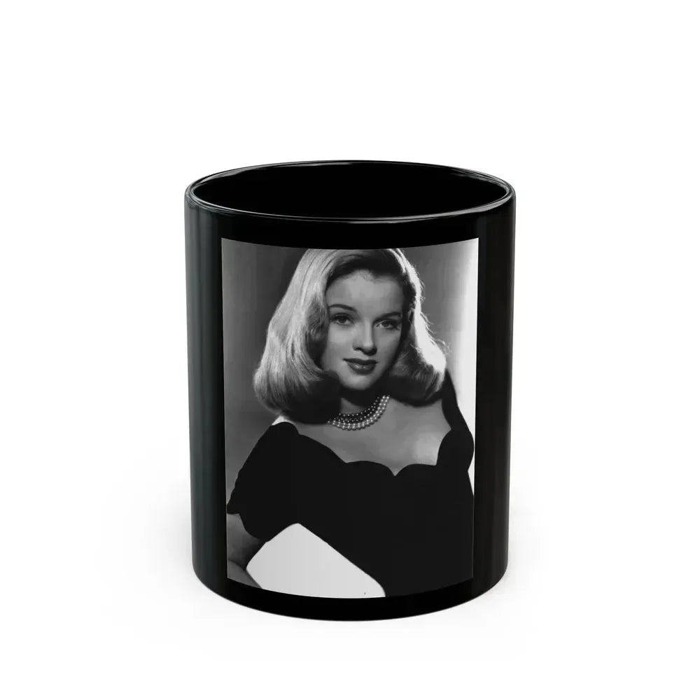 Diana Dors #169 (Vintage Female Icon) Black Coffee Mug 11oz - Go Mug Yourself