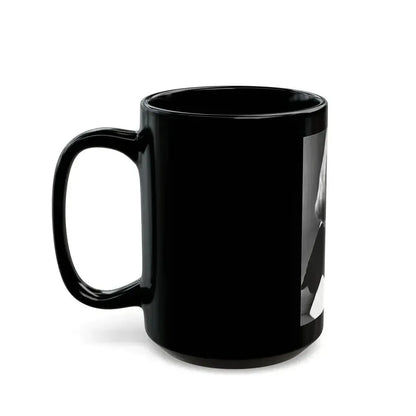 Diana Dors #169 (Vintage Female Icon) Black Coffee Mug - Go Mug Yourself
