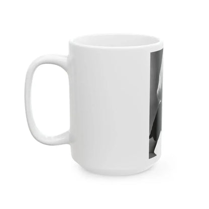 Diana Dors #169 (Vintage Female Icon) White Coffee Mug - Go Mug Yourself