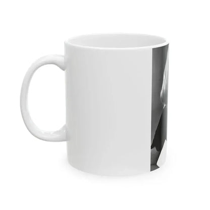 Diana Dors #169 (Vintage Female Icon) White Coffee Mug - Go Mug Yourself