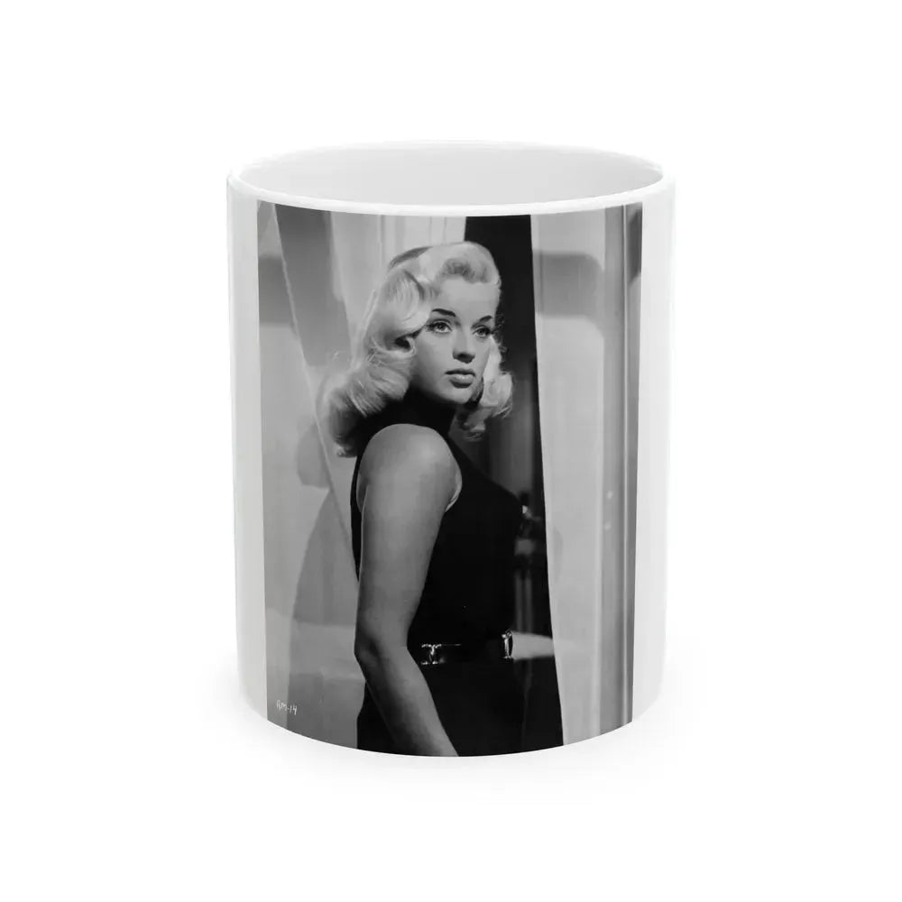 Diana Dors #173 (Vintage Female Icon) White Coffee Mug 11oz - Go Mug Yourself