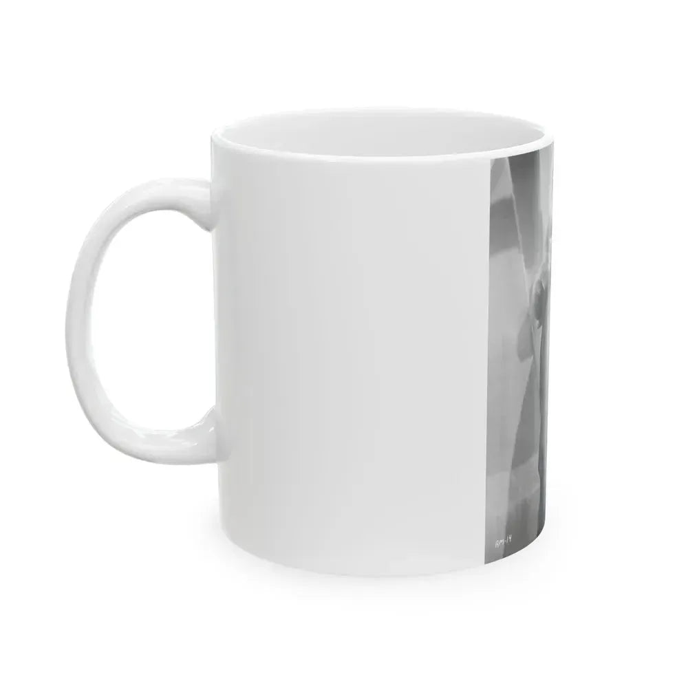 Diana Dors #173 (Vintage Female Icon) White Coffee Mug - Go Mug Yourself