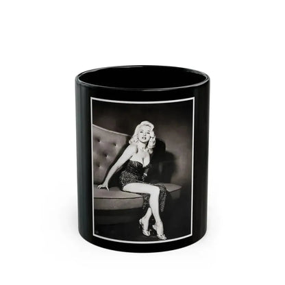 Diana Dors #174 (Vintage Female Icon) Black Coffee Mug 11oz - Go Mug Yourself